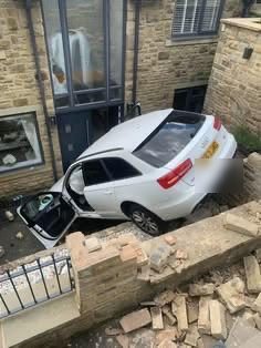 Driveway definately blocked